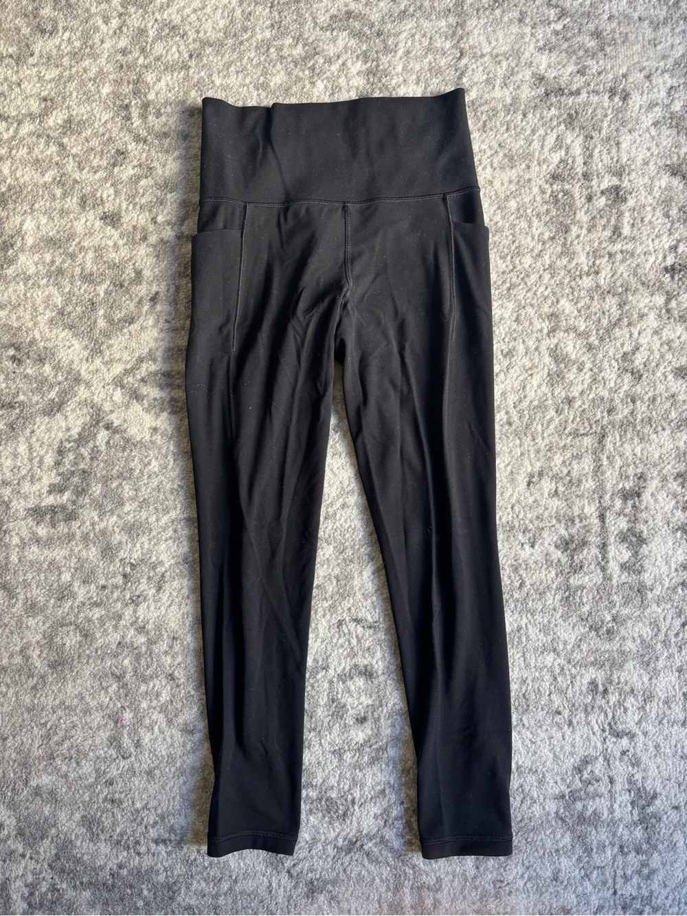 Athleta Black High-Waist Pocket Leggings